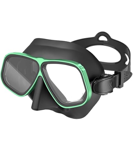 Amazon | SCUBAPRO Crystal VU Dive Mask Metallic Blue | SCUBAPRO
